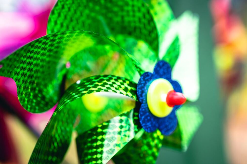 Wiatraczek / fidget pinwheel